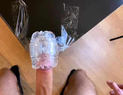 Sex Toy on Table Orgasm After Dirty Talks