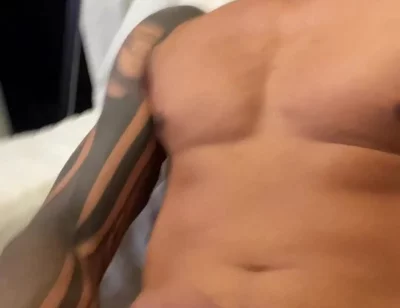 Cumming on My Belly