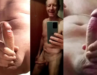Cock Cum Cavalcade Watching Selfie with Hard Cock