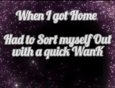 Walk and Wank