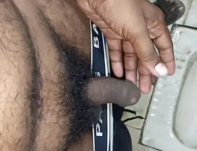 My Desi Big Cock Masterbation with Condom