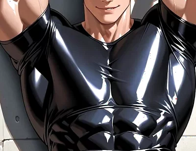 Ai Handsome Men with Abs