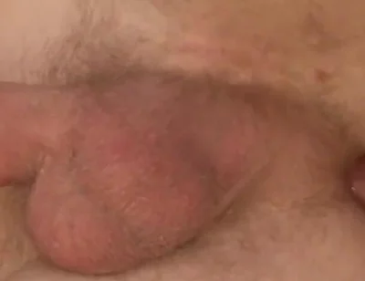 Blonde gay couple