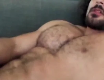 Bodybuilder with Huge Cock Jerks off and Cums for