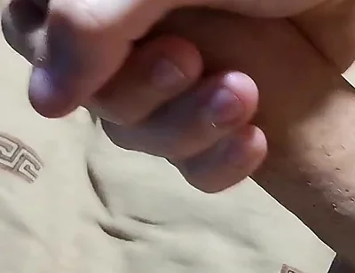 Huge Moaning Orgasm and Powerful Fountains of Sperm