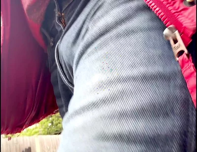 Out Walking Commando and the Monster Inside My Jeans Is Bulging Out