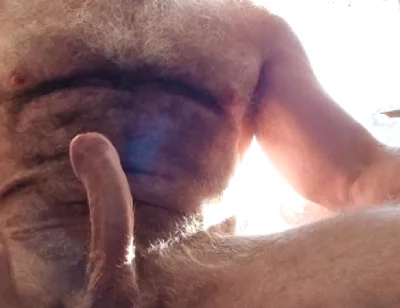 Hairy Muscle Stepdad Jerks off