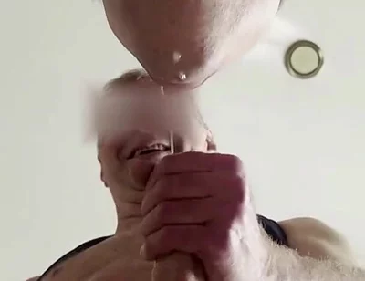 The Old Man Can't Cum From a Student's