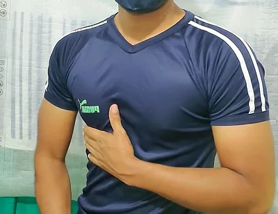 Gay Muscular Indian Masturbates
