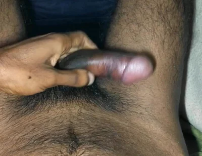 A Desi Boy Ejaculated His Big Dick Inside the Blanket