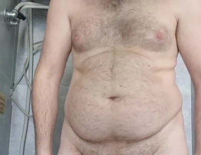 All Naked in Pubblic Bathroom