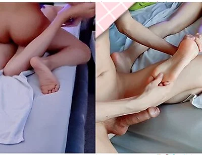 I Was Groaning And Moaning When I Was Massaged At Home, So I Had To Give My Pussy As A Tip To Compensate Him