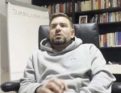 Young Man Masturbates in His Office