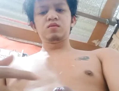 Got Horny for Stepdaddy and Let My Cock Explore! Pinoy Twink Masturbation and Cum