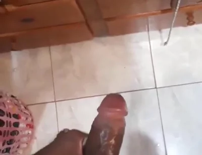 Masturbating in Front of Mirror