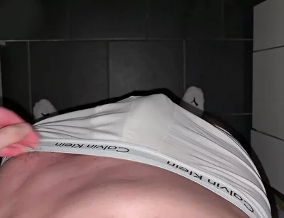 German Master Orders Deep Blowjob.. White Calvins Down.. Cock Dripping