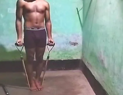Young Boy Indian Cock After Gym