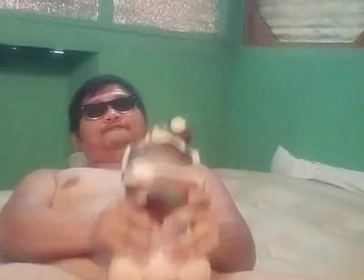 Quick Fucking My Doll on My Airbed Inside My Room