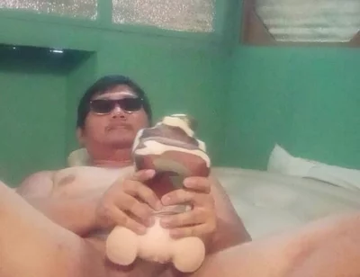 Quick Fucking My Doll on My Airbed Inside My Room