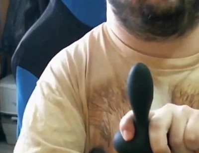 Disabled Person Trains His Mouth Before a Blowjob