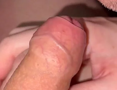 I Play with a Friend's Cock and Foreskin and Suck It.