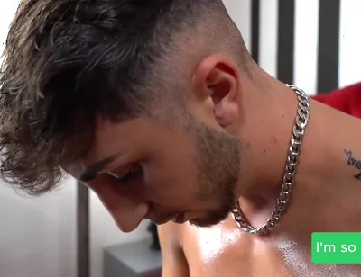 Brunette Guy Jerkoff