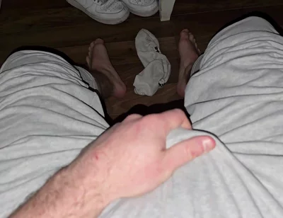 Big Load of Cum in Sweaty Socks - Follow Me