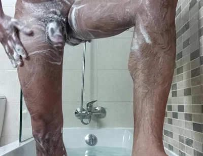 I Went to Take a Shower and Made a Video for My Followers.