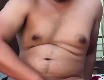 18 Years Old Indian Twink Jerk off for Stepdaddy and Eats His Cum