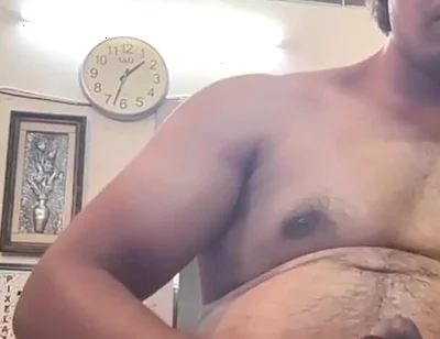 Desi Twink Boy Wank His Hard Big Cock and Eat His Cum