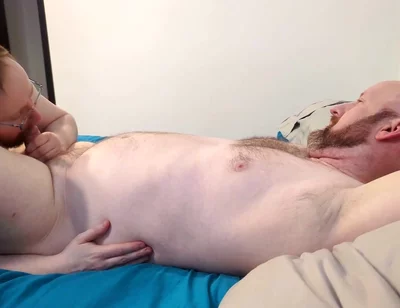 Stepdaddy Bear Fucked by Young White Bear
