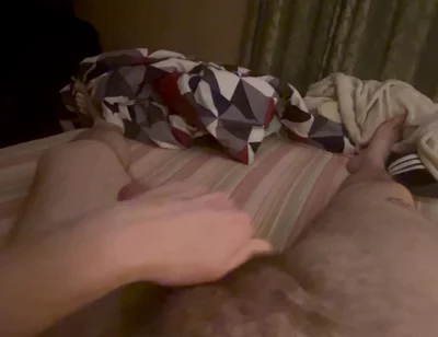 Playing with My Sloppy Wet Penis