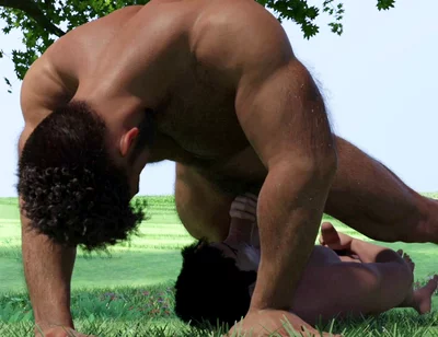 Milk Must Be Served - Swallowing Cum in Farm Outdoor