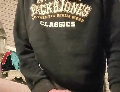 Wanking My Big Hard Dick and Smoking