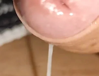 The Largest Production of Pre Cum in the World in a Single Sharpening.