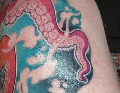 My Octopus Tattoo Is Finished! I Love It!