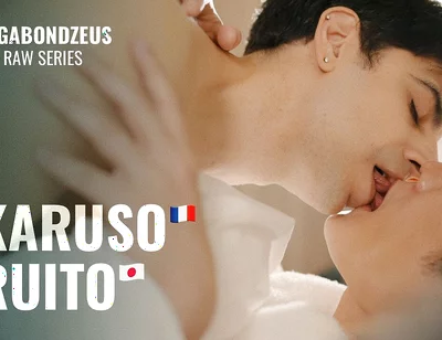 Romantic Interracial Fuck Between French Top and Japanese Bottom
