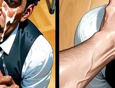 Black Waiter Sucks the Dicks of Customers and Kitchen Colleagues in Front of Everyone. Slide Pics Compilation Hentai