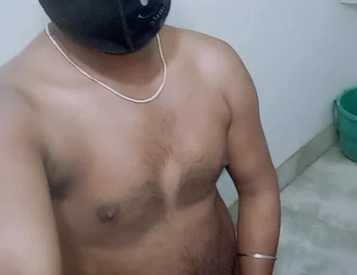 Masturbating