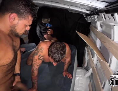 Cum Dump Van Gang Bang Interracial Gang Bang
