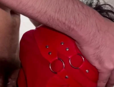 Submissive and Obedient Sucking His Cock