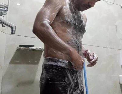 Indian Police Officer in Full Masti Mood