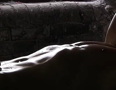 Jake tied down & jerked off!