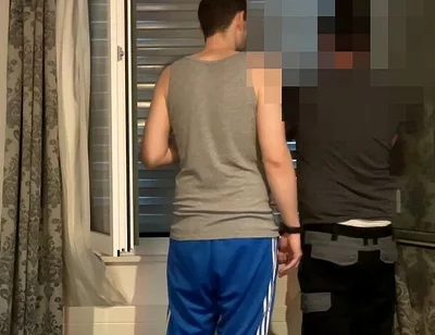 Straight Blind Fitter Was Seduced and Gets a BJ & Fucks a Man for the First Time