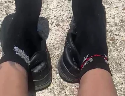 Walking Through the Castle of Cartagena and I Take off My Shoes to Rest so That You Can Worship My Feet