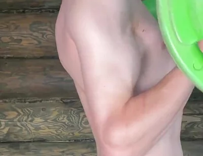 The Sexy Guy Works Out