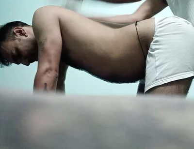 Indian Desi Man Sex and Show Shower Shoe and Masterbation