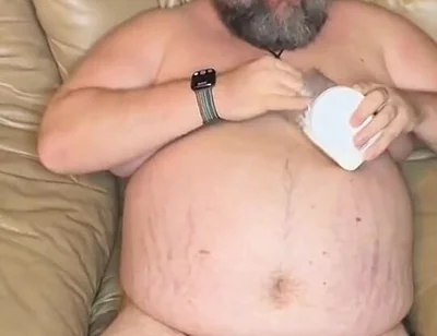 Relaxing with a Cold One and a Hot Cock