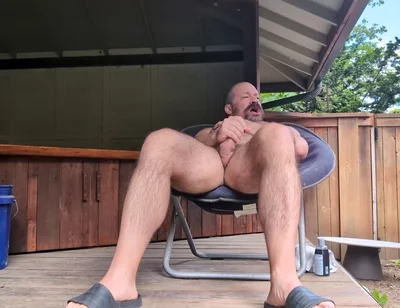 Making a Milkshake in the Backyard