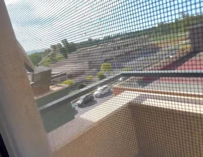 Too Cum From Balcony Almost Caught by Neighbors